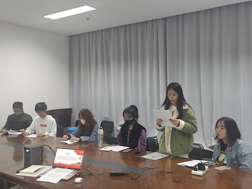 计算机学生第二党支部开展党的二十大会议精神学习活动2